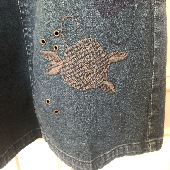 Denim Y2K Dark Wash Maxi Jean Skirt Medium - Picture 5 of 12